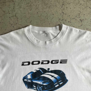 00's "Dodge Viper" 両面プリント Tシャツ