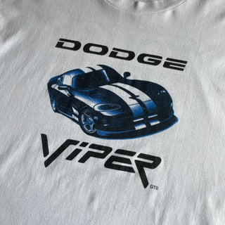 00's "Dodge Viper" 両面プリント Tシャツ