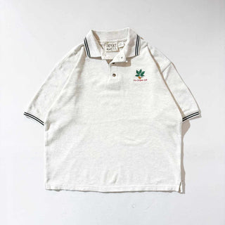 00's DIPORT USA ワンポイント ラインカラー ポロシャツ