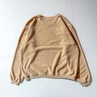 90's～ BOUNDARY LINE 表起毛 Vネック スウェット シャツ