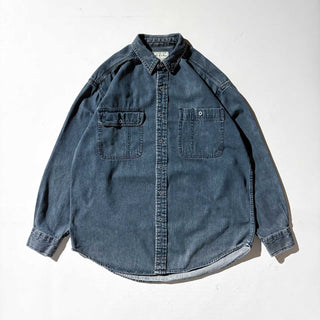 90's～00's Arizona デニム L/Sシャツ