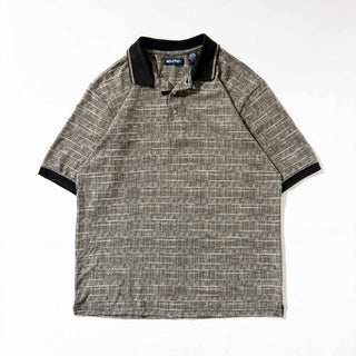 ～00's PURITAN 総柄 ポロシャツ