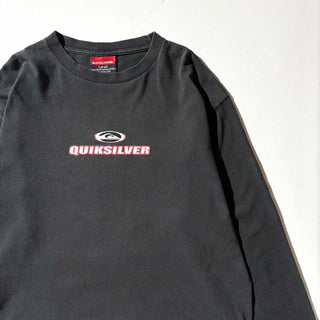 00's QUICK SILVER センター ロゴ カットソー