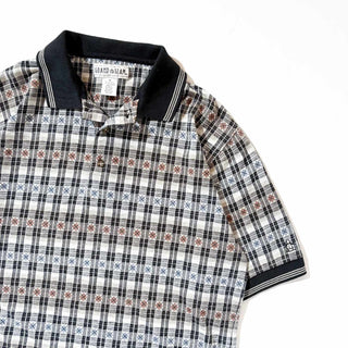 ～00's GRAND SLAM チェック×アーガイル ポロシャツ