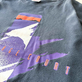 90's "MADE IN USA" NIKE CHALLENGE COURT プリント サンフェード Tシャツ