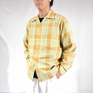 70's TOWN CRAFT オープンカラー L/S シャツ