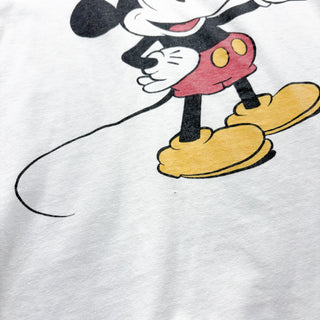 80's "made in USA" DISNEY MICKEY プリントタンクトップ