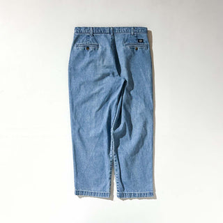 90's "Dominican Republic" DOCKERS 2タック デニム スラックス