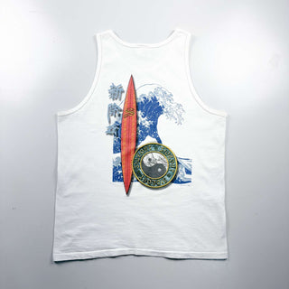 90's  "made in USA" SIDEOUT YIN YANG タンクトップ