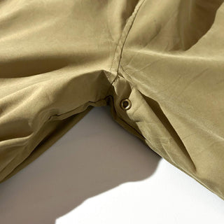 00's Eddie Bauer マスタード 裏キルティング ピーチスキン ハンティング ジャケット