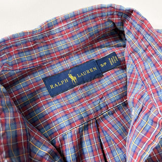 00's Ralph Lauren オックスフォード チェック ボタンダウン L/Sシャツ