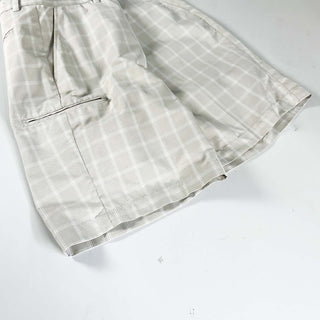 00's Grand Slam グレージュ チェック ショーツ