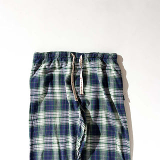 00's IZOD ドローコード マルチチェック ワイド パジャマ パンツ