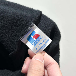 00's Russell ブラック ドローコード ワイド スウェット パンツ