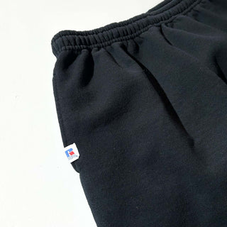 00's Russell ブラック ドローコード ワイド スウェット パンツ