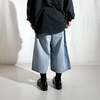 00's SOUTHPOLE デニム ワイド ショーツ ジョーツ