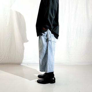 00's SOUTHPOLE デニム ワイド ショーツ ジョーツ