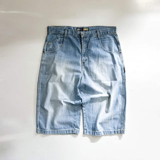 00's SOUTHPOLE デニム ワイド ショーツ ジョーツ