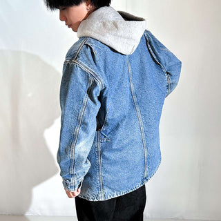 00's "made in USA" Carhartt 裏ブランケット デニム チョアコート カバーオール ジャケット