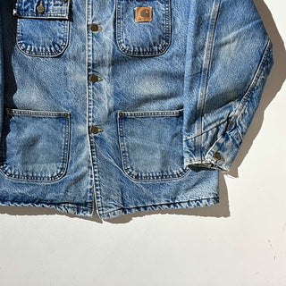 00's "made in USA" Carhartt 裏ブランケット デニム チョアコート カバーオール ジャケット
