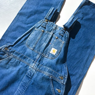 00's "made in USA" Carhartt デニム オーバーオール