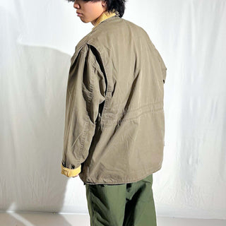 90's J.Crew ライトブラウン ボロ 襟コーデュロイ ハンティング ジャケット