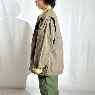 90's J.Crew ライトブラウン ボロ 襟コーデュロイ ハンティング ジャケット