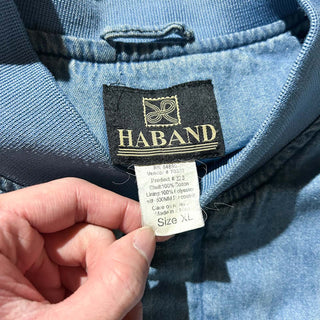 90's～00's HABAND デニム ダービー ジャケット