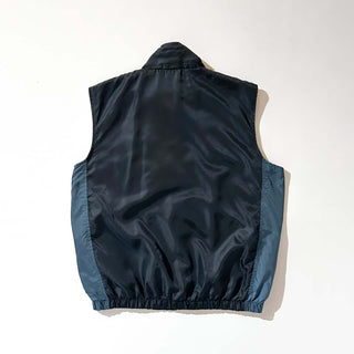 90's～ USA OLYMPIC ドローコード ナイロン シェル ベスト
