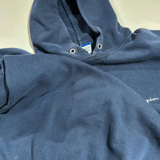 90's "made in USA" Champion 刺繍 ワンポイント スウェット パーカ