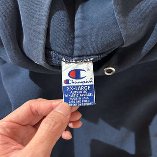 90's "made in USA" Champion 刺繍 ワンポイント スウェット パーカ