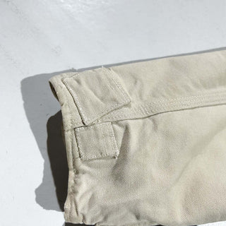 90's "made in USA" carhartt オフホワイト 裏キルティング ダック ジャケット