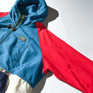 00's L.L.Bean マルチカラー パッカブル アノラック ジャケット