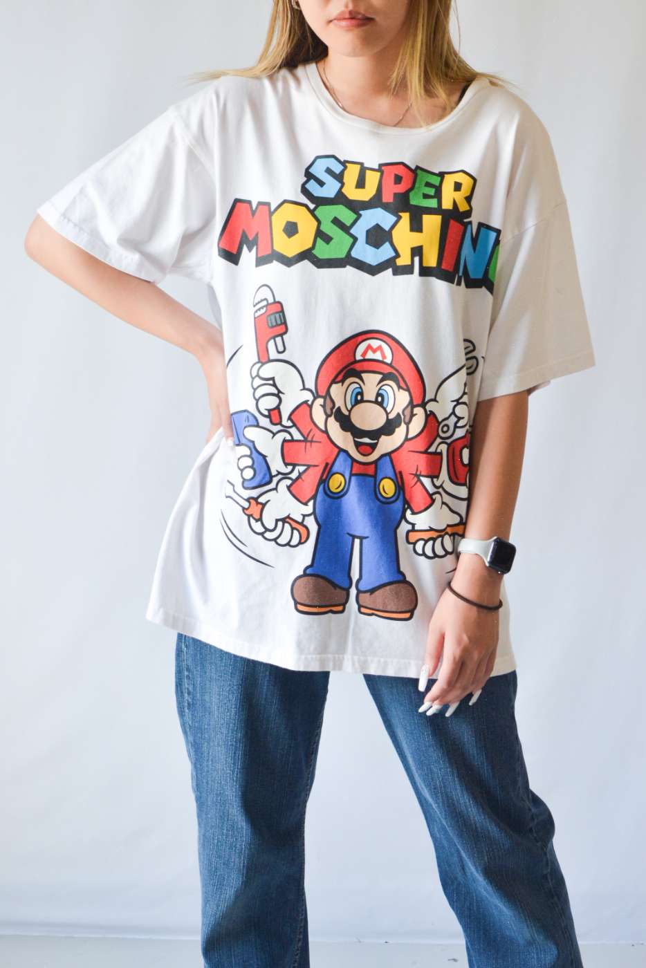 MOSCHINO　プリントTｼｬﾂ