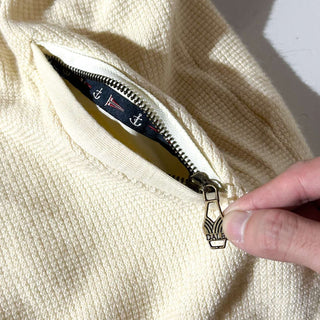 90's～00's DALE OF NORWAY オフホワイト ニット切替 ベスト