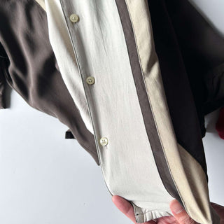 90's～00's AXIST シルク オープンカラー S/Sシャツ