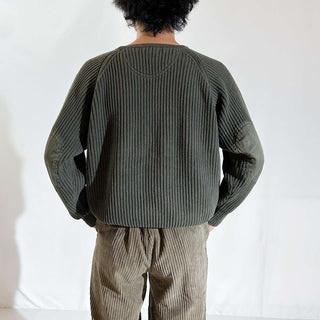 90's BANANA REPUBLIC リブ編み ニット セーター