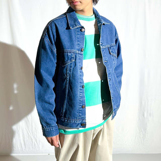 90's "made in USA" The J.Peterman Co. デニム ジャケット
