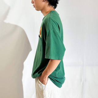 90's～00's Mickey,INC "THE LION KING" ムファサ ワンポイント ポケット 刺繍 Tシャツ