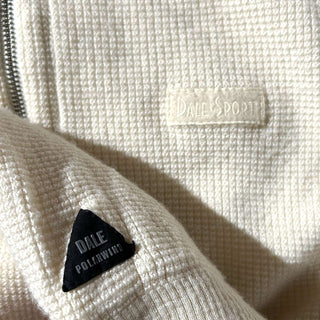 90's～00's DALE OF NORWAY オフホワイト ニット切替 ベスト