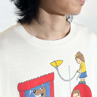 90's "made in USA" changes "mr.dad" Jim Benton アート プリント Tシャツ