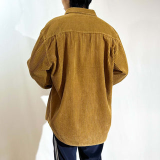 90's～00's SUPPLIES コーデュロイ L/S シャツ