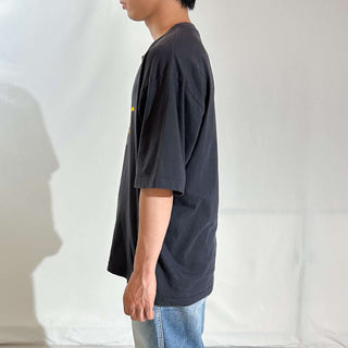 90's～00's "Three wise monkeys" アニマル 発泡プリント Tシャツ