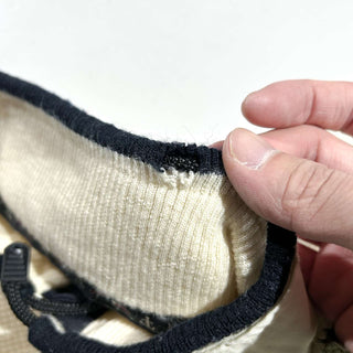 90's～00's DALE OF NORWAY オフホワイト ニット切替 ベスト