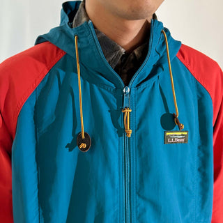 00's L.L.Bean マルチカラー パッカブル アノラック ジャケット