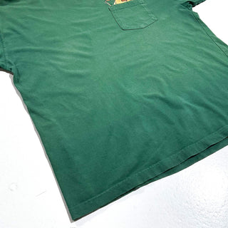 90's～00's Mickey,INC "THE LION KING" ムファサ ワンポイント ポケット 刺繍 Tシャツ