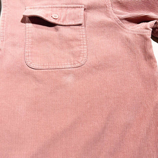 90's Eddie Bauer ダスティピンク コーデュロイ L/Sシャツ