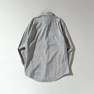 90's～ OLD RALPH LAUREN "YARMOUTH" ストライプ ボタンダウン L/Sシャツ