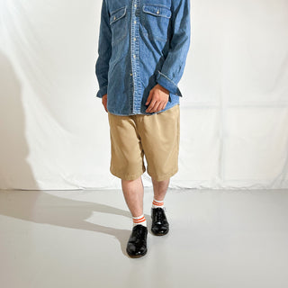 00's Lauren Ralph Lauren 2タック スラックス ショーツ