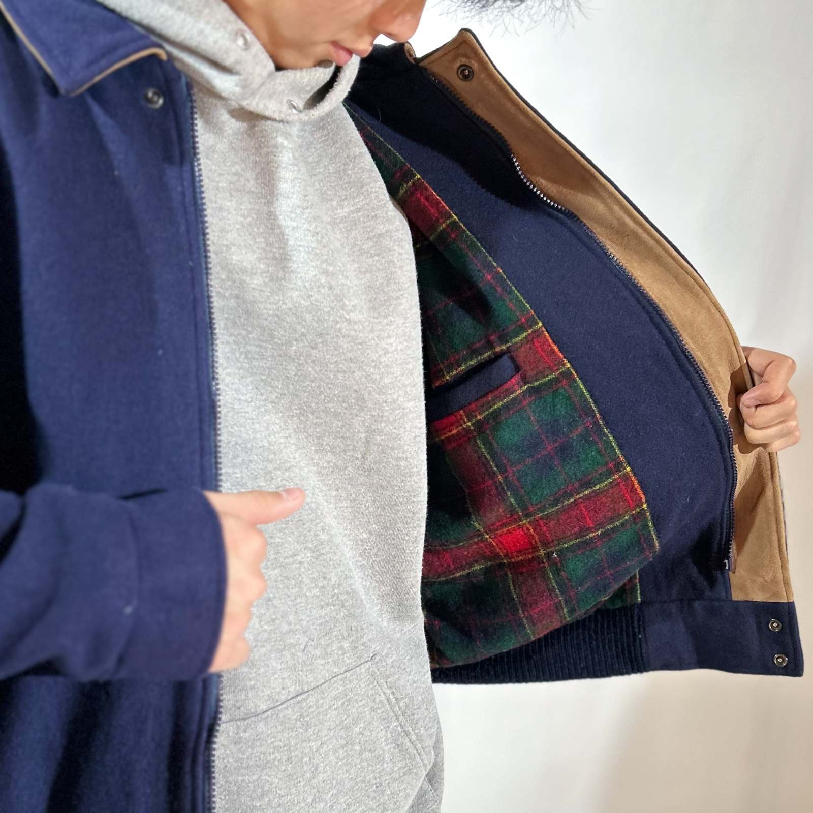 STONE  00aw ウールブルゾン ジャケット　00s ストーンアイランド STONE ISLAND ブルゾン 43734 BIO RASO WITH BIO